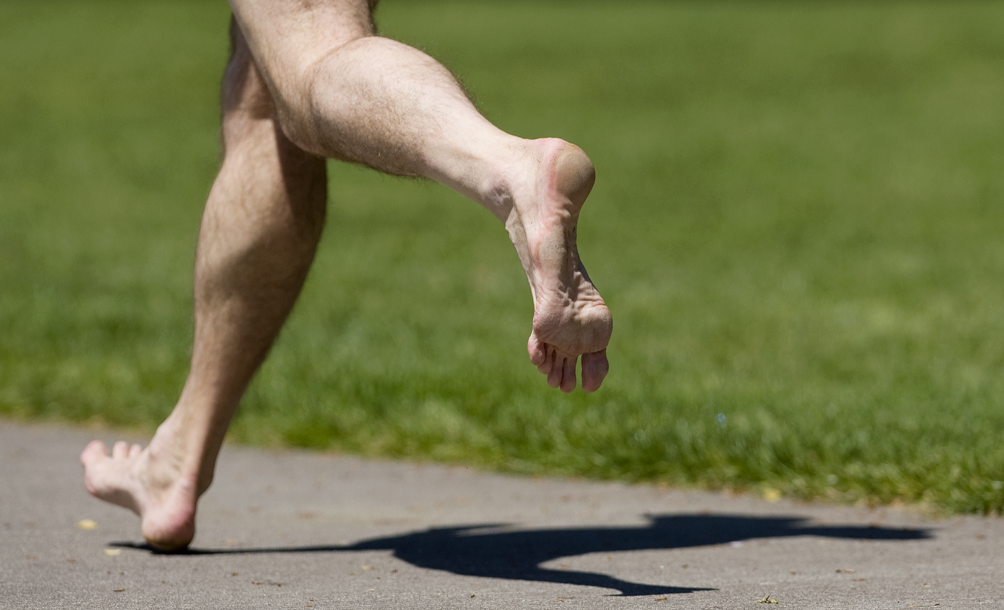 Barefoot running Running Panda